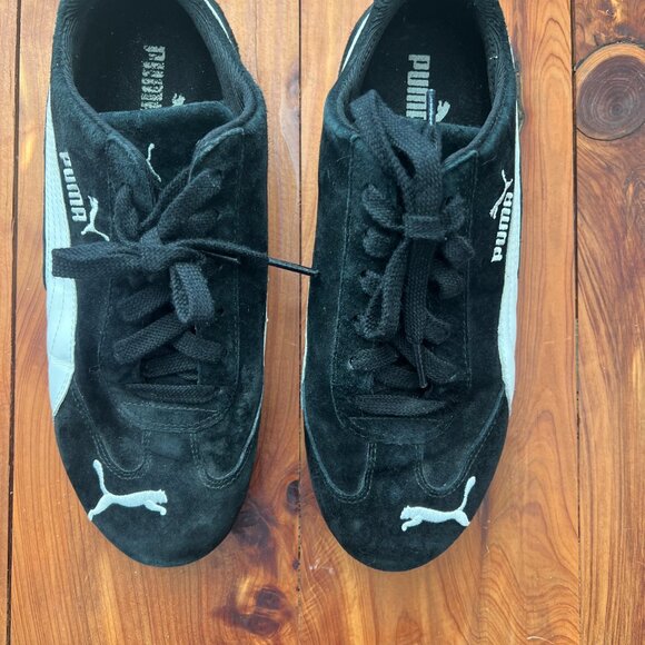 Black Speedcat Plus Sneakers - Picture 5 of 5